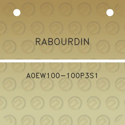 rabourdin-a0ew100-100p3s1