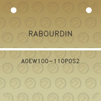 rabourdin-a0ew100-110p0s2