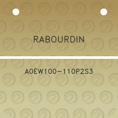 rabourdin-a0ew100-110p2s3