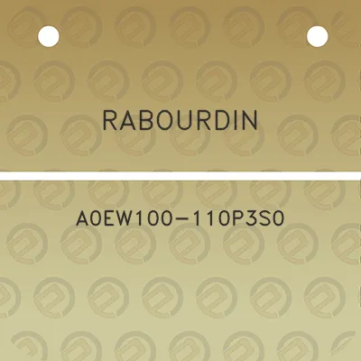 rabourdin-a0ew100-110p3s0