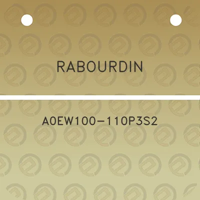 rabourdin-a0ew100-110p3s2