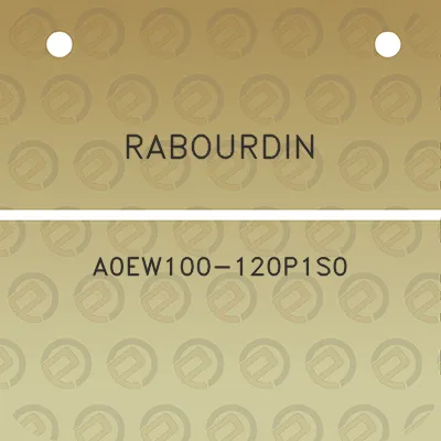 rabourdin-a0ew100-120p1s0