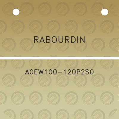 rabourdin-a0ew100-120p2s0