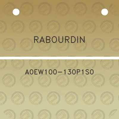 rabourdin-a0ew100-130p1s0