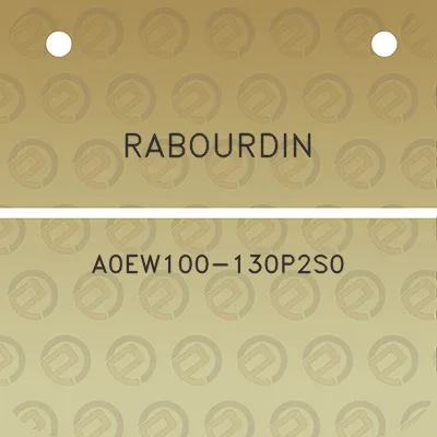 rabourdin-a0ew100-130p2s0