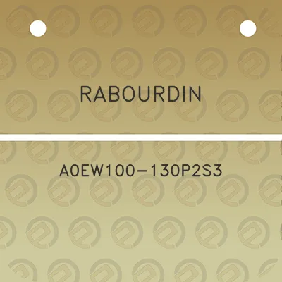 rabourdin-a0ew100-130p2s3