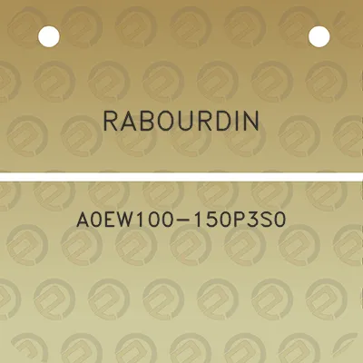 rabourdin-a0ew100-150p3s0