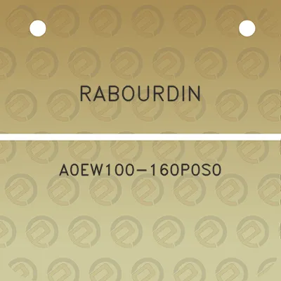 rabourdin-a0ew100-160p0s0