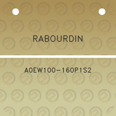 rabourdin-a0ew100-160p1s2