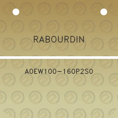 rabourdin-a0ew100-160p2s0