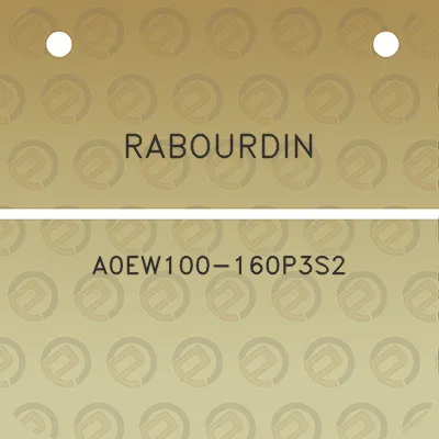 rabourdin-a0ew100-160p3s2