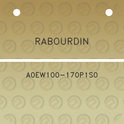 rabourdin-a0ew100-170p1s0