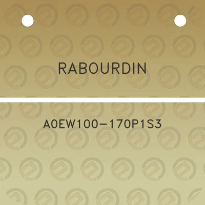 rabourdin-a0ew100-170p1s3