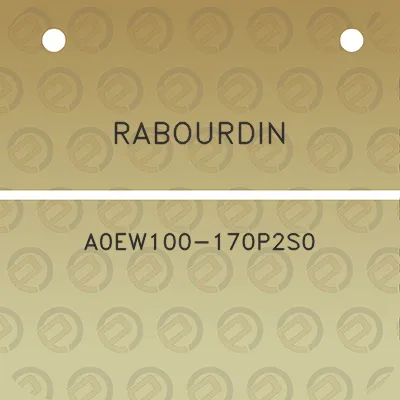 rabourdin-a0ew100-170p2s0