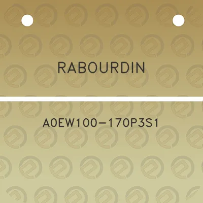 rabourdin-a0ew100-170p3s1