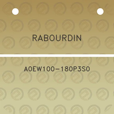 rabourdin-a0ew100-180p3s0