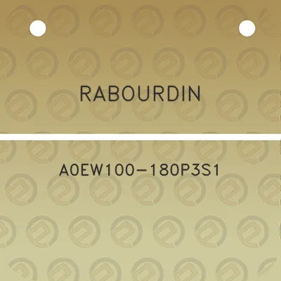 rabourdin-a0ew100-180p3s1