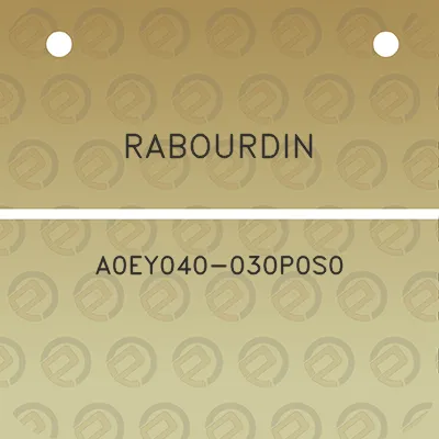 rabourdin-a0ey040-030p0s0