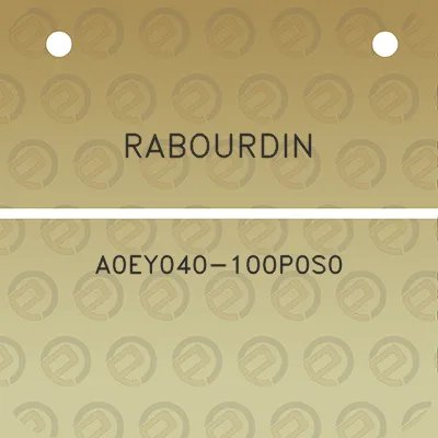 rabourdin-a0ey040-100p0s0