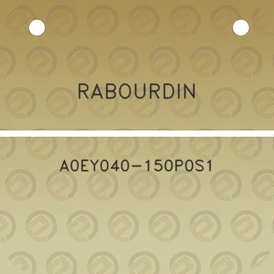 rabourdin-a0ey040-150p0s1