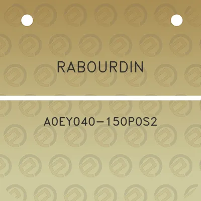 rabourdin-a0ey040-150p0s2