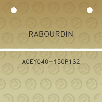 rabourdin-a0ey040-150p1s2