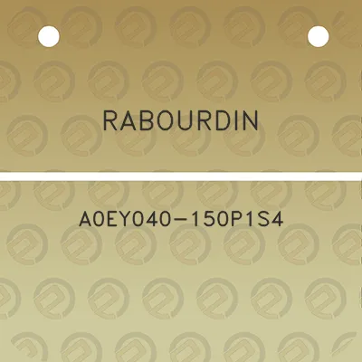 rabourdin-a0ey040-150p1s4