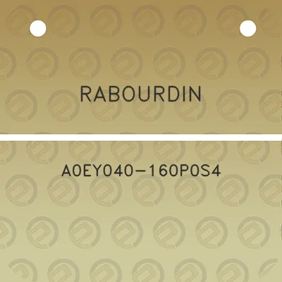 rabourdin-a0ey040-160p0s4