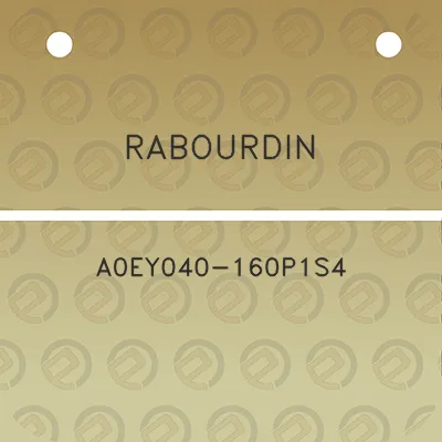 rabourdin-a0ey040-160p1s4