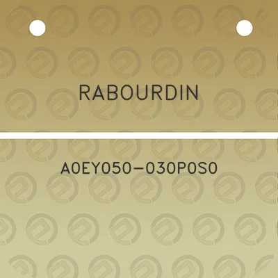 rabourdin-a0ey050-030p0s0