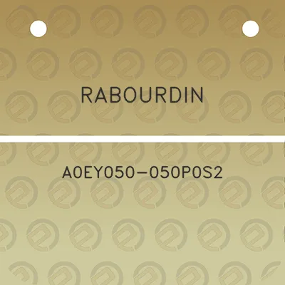 rabourdin-a0ey050-050p0s2