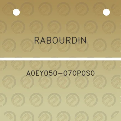 rabourdin-a0ey050-070p0s0