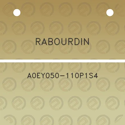 rabourdin-a0ey050-110p1s4