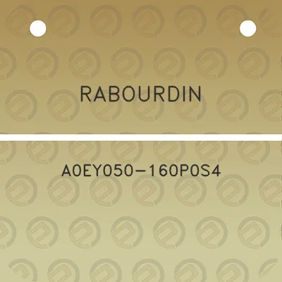 rabourdin-a0ey050-160p0s4