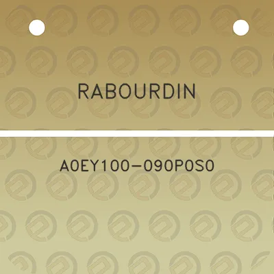 rabourdin-a0ey100-090p0s0