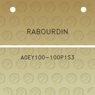 rabourdin-a0ey100-100p1s3