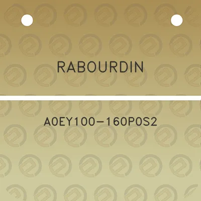 rabourdin-a0ey100-160p0s2
