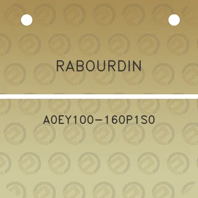 rabourdin-a0ey100-160p1s0