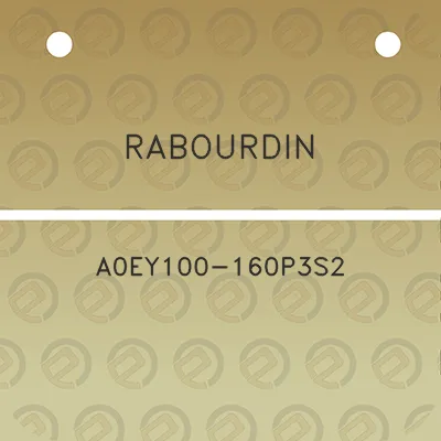 rabourdin-a0ey100-160p3s2