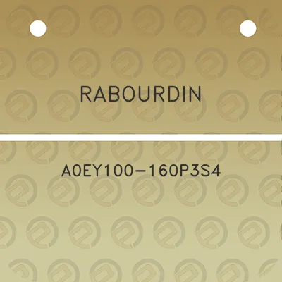 rabourdin-a0ey100-160p3s4