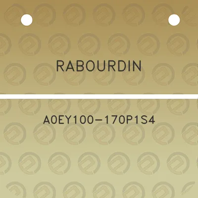 rabourdin-a0ey100-170p1s4