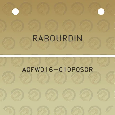 rabourdin-a0fw016-010p0s0r