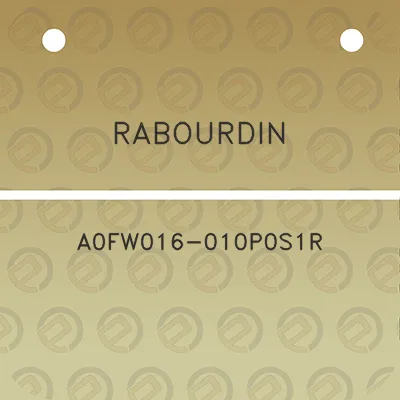 rabourdin-a0fw016-010p0s1r