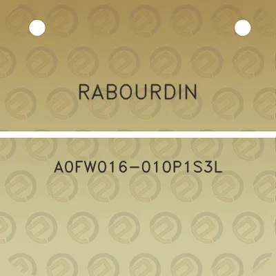 rabourdin-a0fw016-010p1s3l