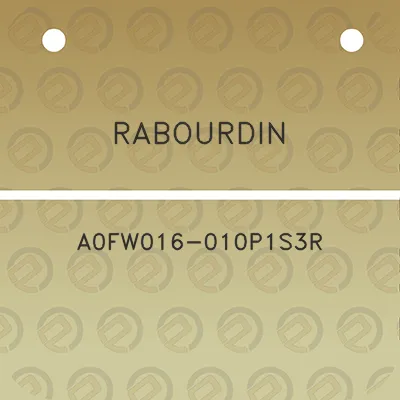 rabourdin-a0fw016-010p1s3r