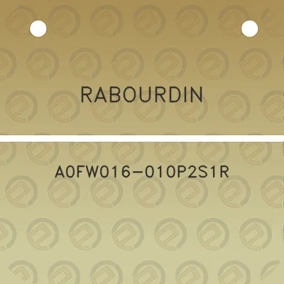 rabourdin-a0fw016-010p2s1r