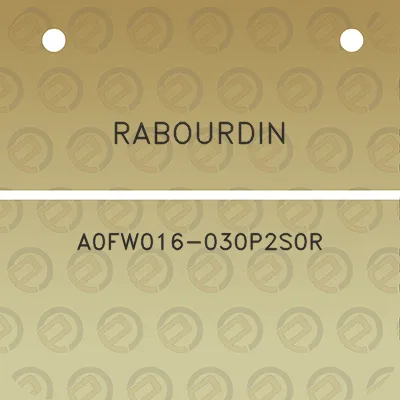 rabourdin-a0fw016-030p2s0r