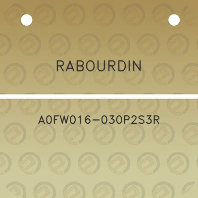 rabourdin-a0fw016-030p2s3r