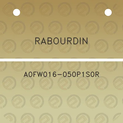 rabourdin-a0fw016-050p1s0r