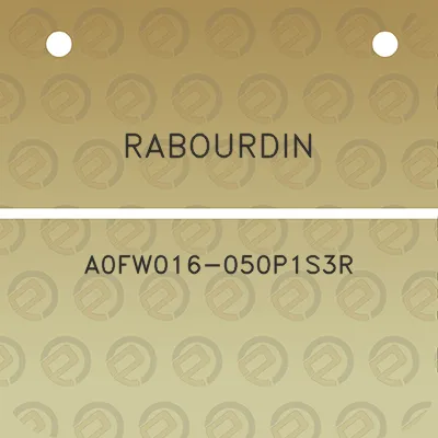 rabourdin-a0fw016-050p1s3r